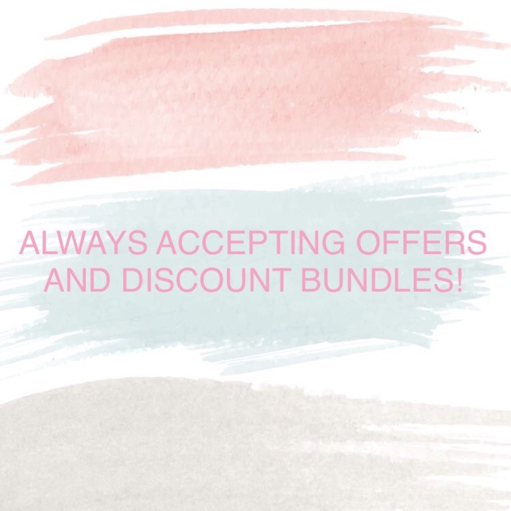 Always happy to accept a good offer!!